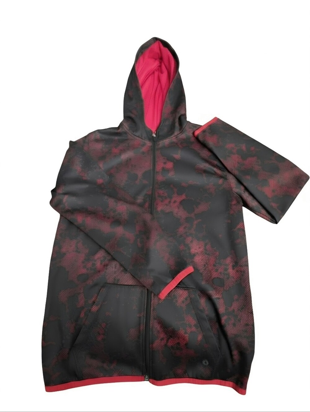 Xersion Boys Active Fleece Lined Zip Up Hoodie Jacket Large 14/16